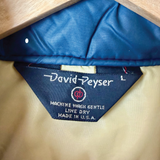 navy shine vintage one-of-a-kind vest