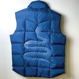 indigo-on-navy vintage one-of-a-kind vest