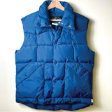indigo-on-navy vintage one-of-a-kind vest