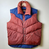 vintage bright red one-of-a-kind vest
