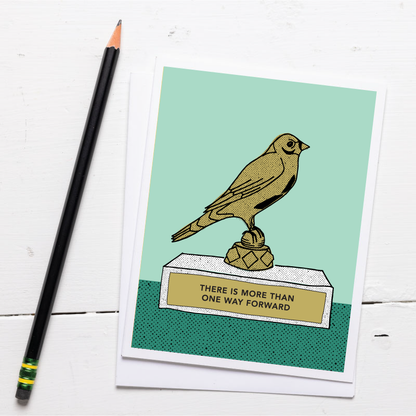 there is more than one way forward greeting card