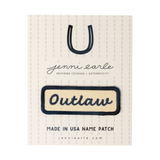 "outlaw" name patch
