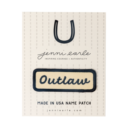 "outlaw" name patch