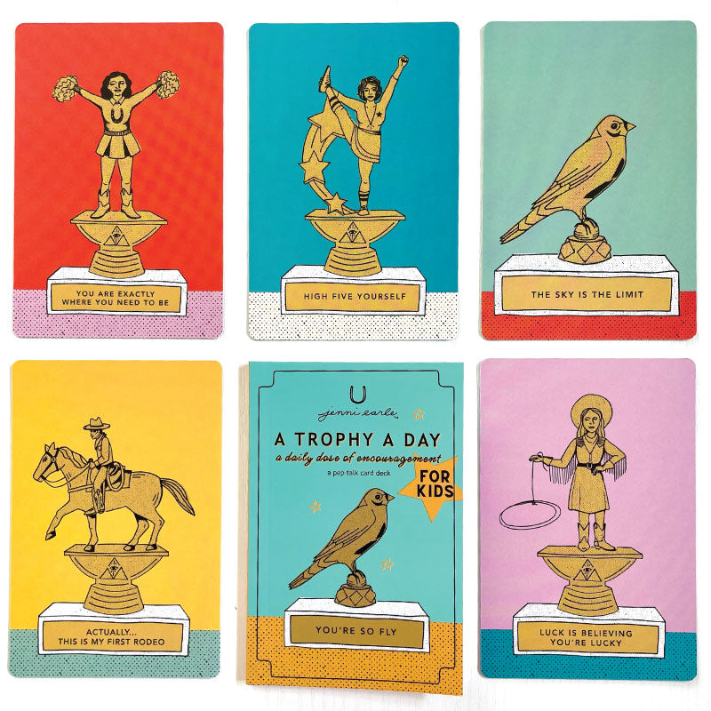 A Trophy a Day: pep talk deck for KIDS