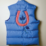 periwinkle vintage one-of-a-kind vest