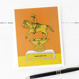 'preciate ya greeting card