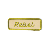 "rebel" name patch