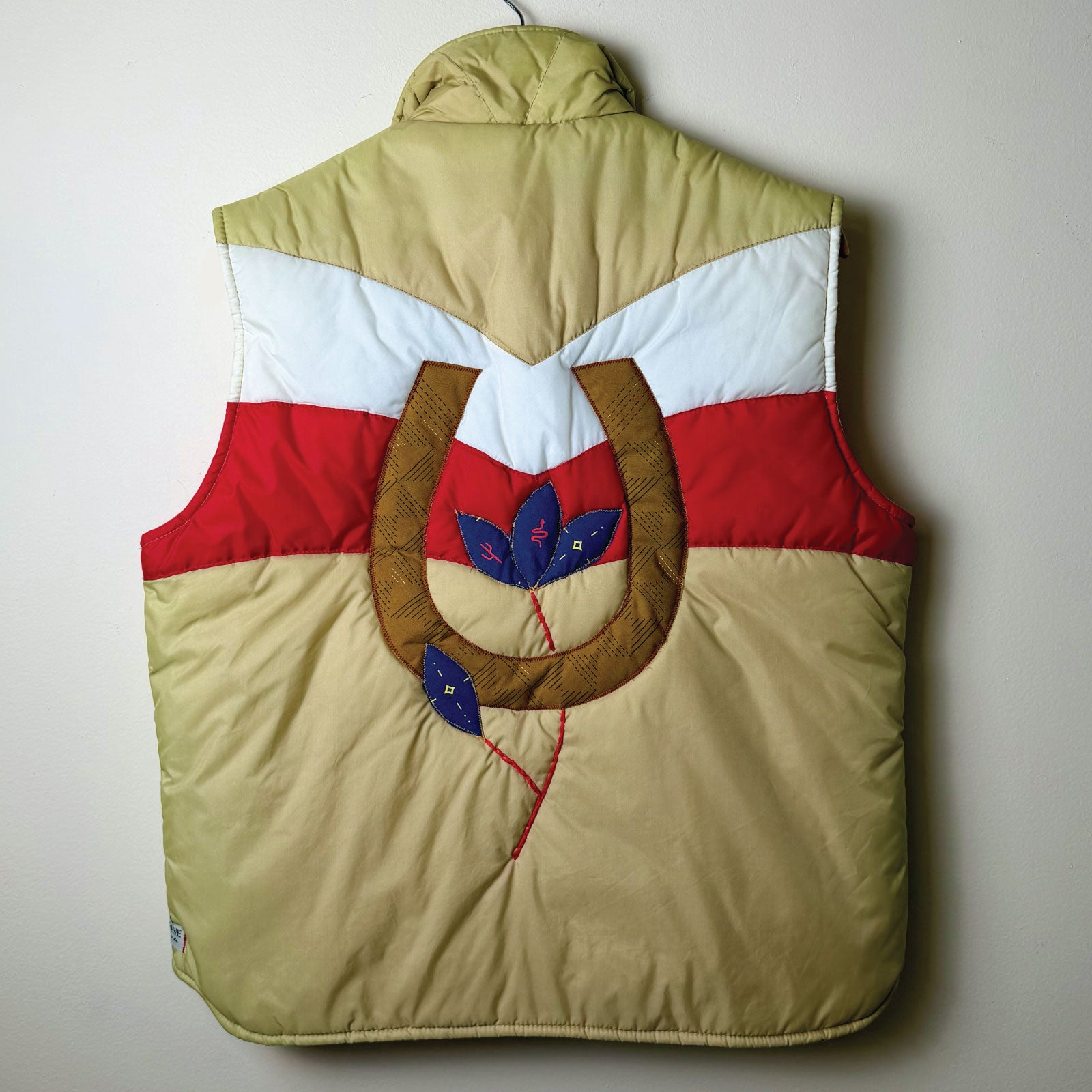 vintage one-of-a-kind puffy vest