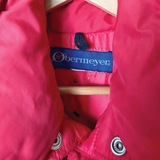 red Obermeyer vintage one-of-a-kind vest