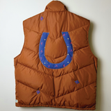 terracotta vintage one-of-a-kind vest