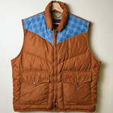 terracotta vintage one-of-a-kind vest