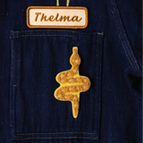 "snake" chenille patch