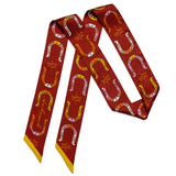 'giddy up' twilly scarf
