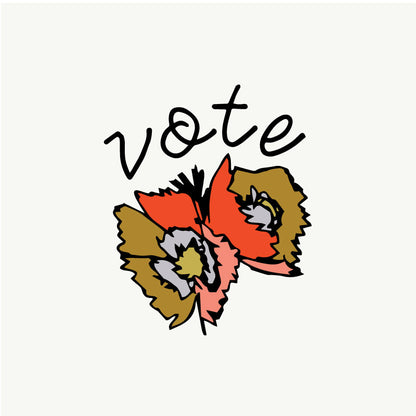 vote temporary tattoo