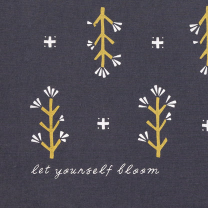 'let yourself bloom' bandana
