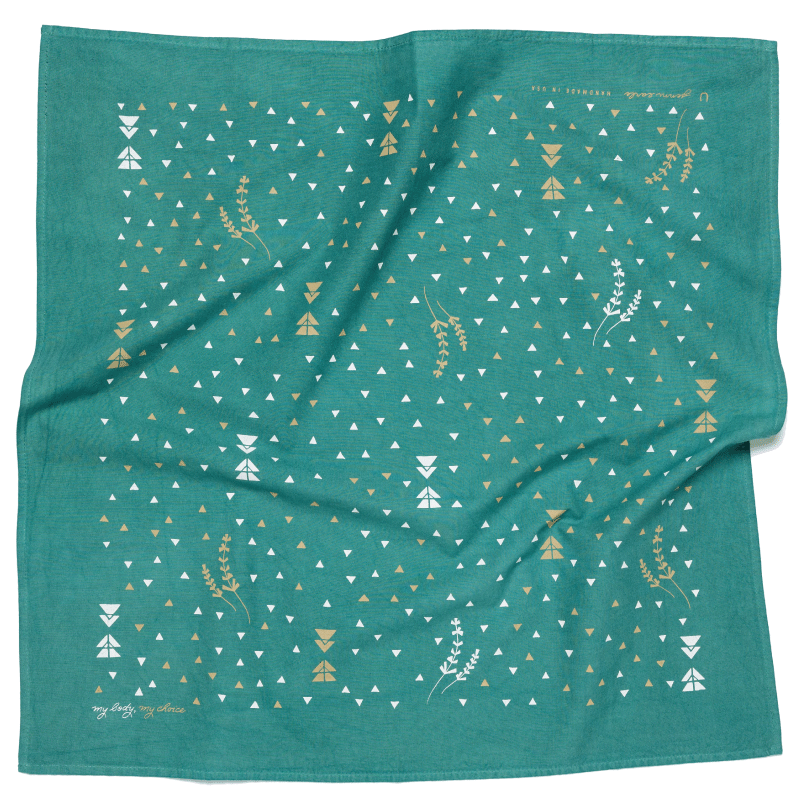 'my body, my choice' bandana