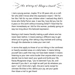 this is the story of our blaze a trail bandana